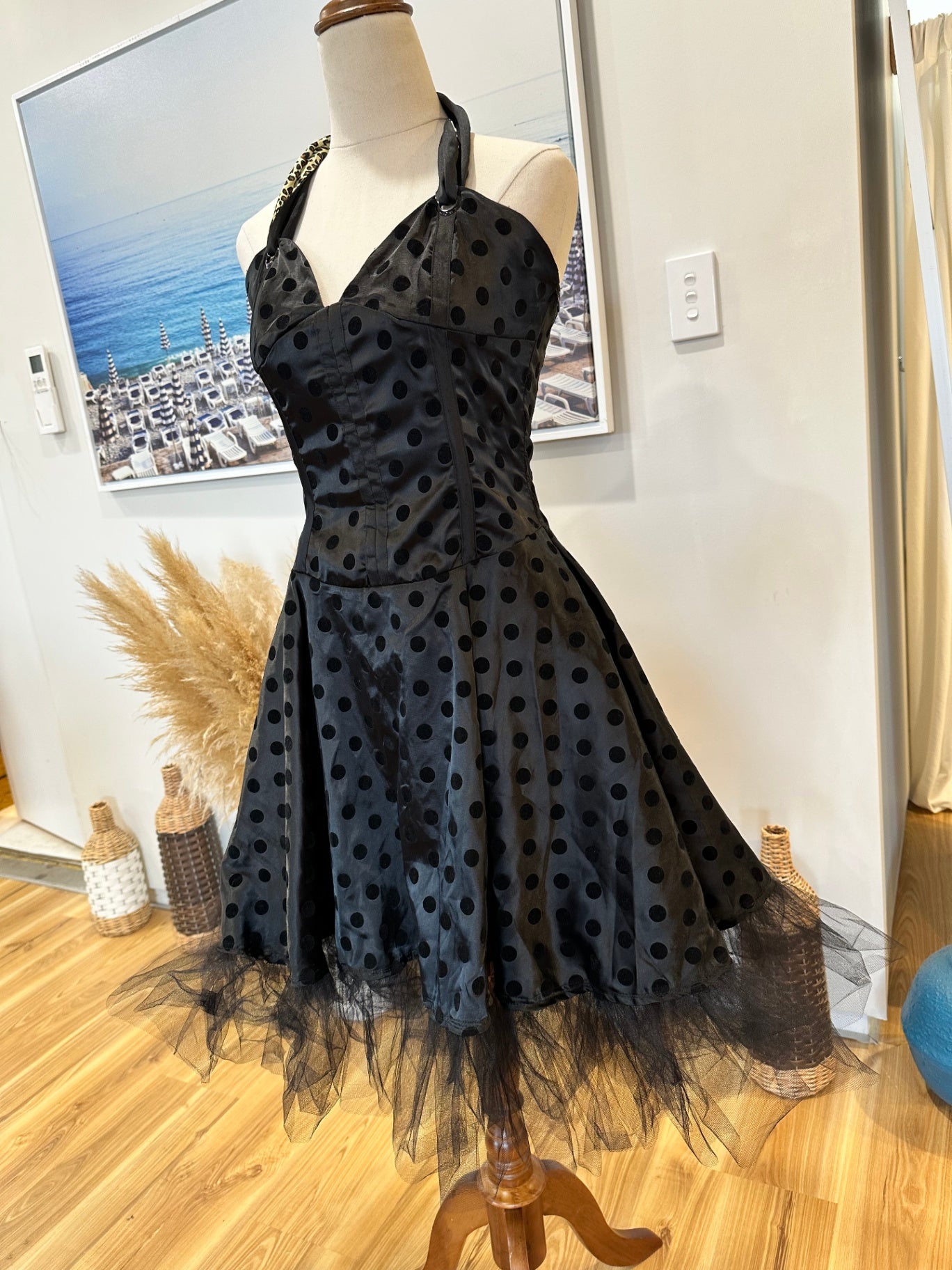 Sweet Vengeance - Gothic Inspired Dress - Medium - Black