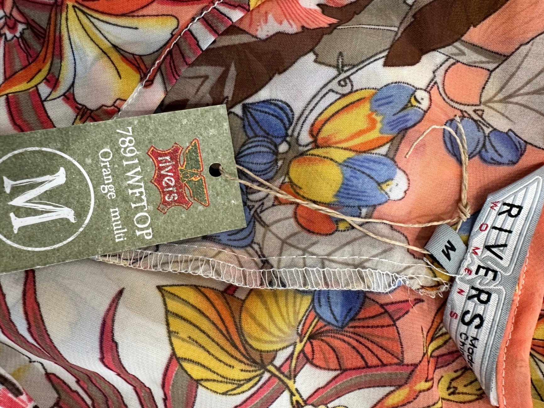 Rivers - Butterfly Kaftan - Medium - NEW