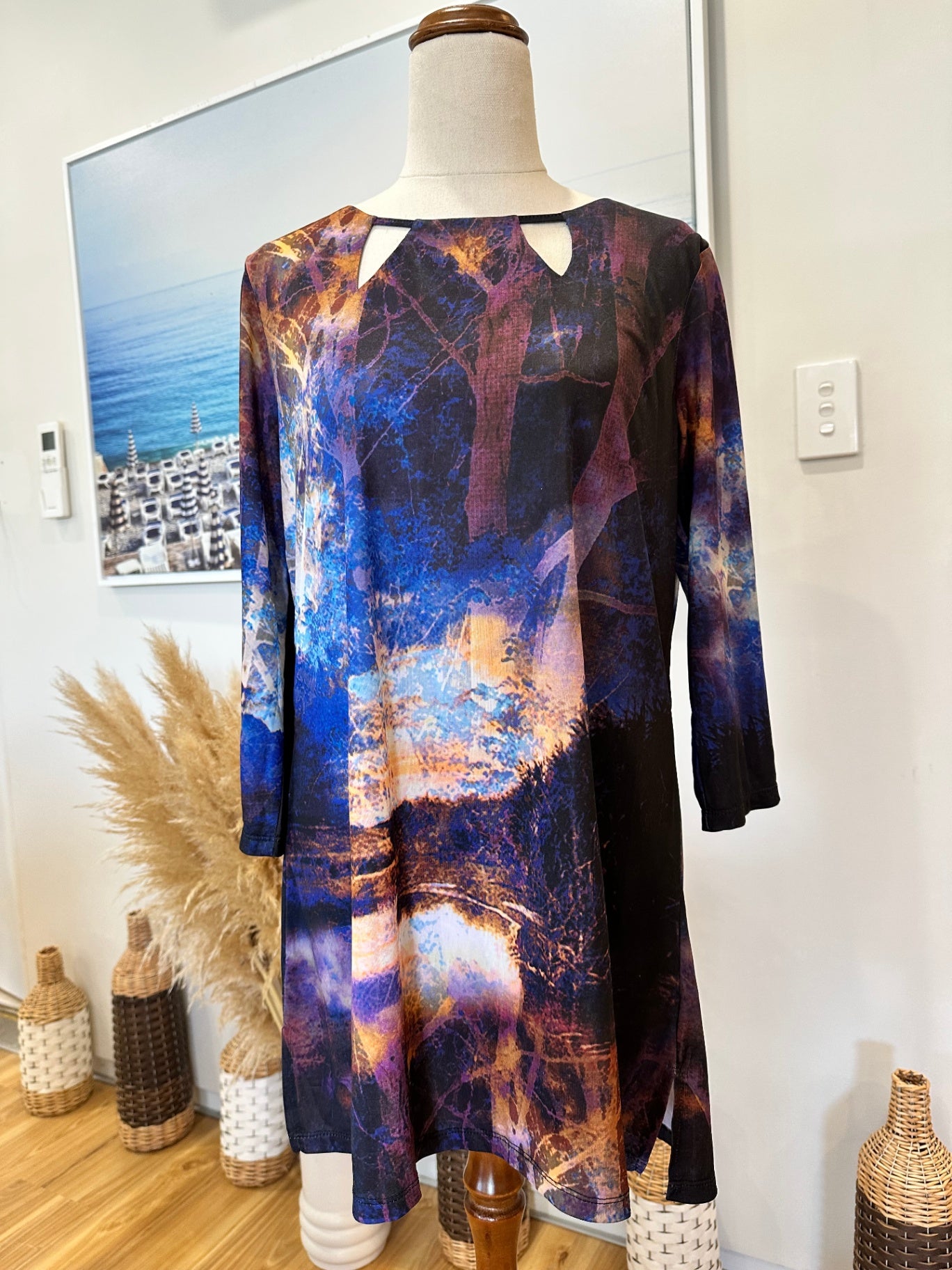 Rockmans Blouse - Medium - Sunset Tones