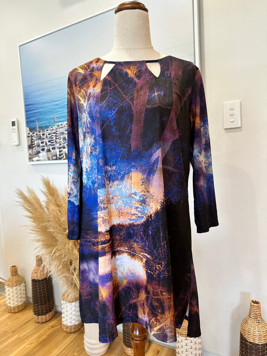 Rockmans Blouse - Medium - Sunset Tones