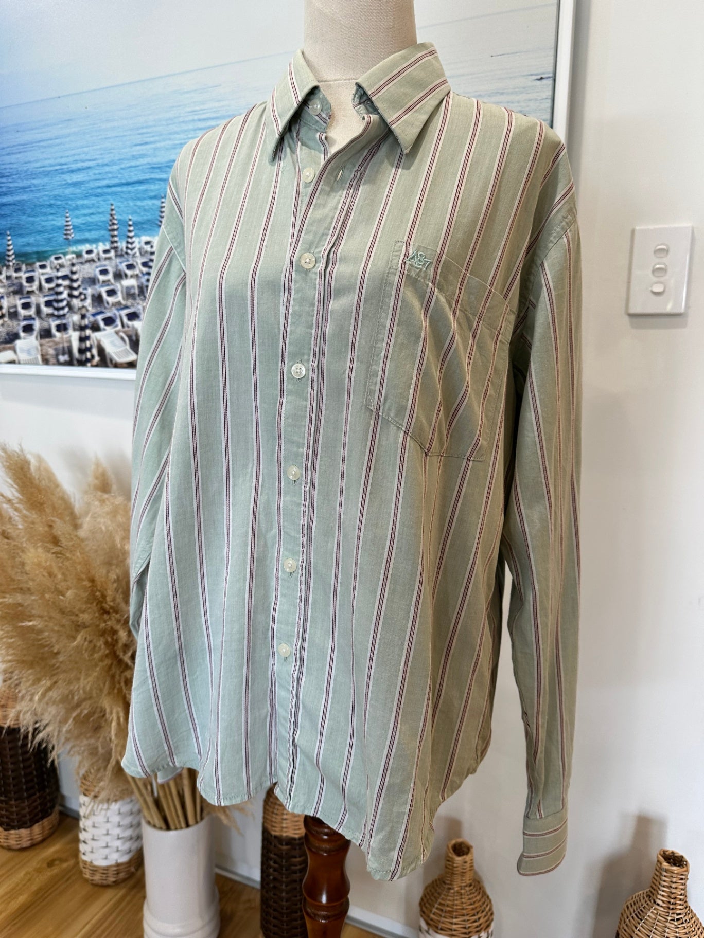 Aero 87 - Shirt - Medium - Light green