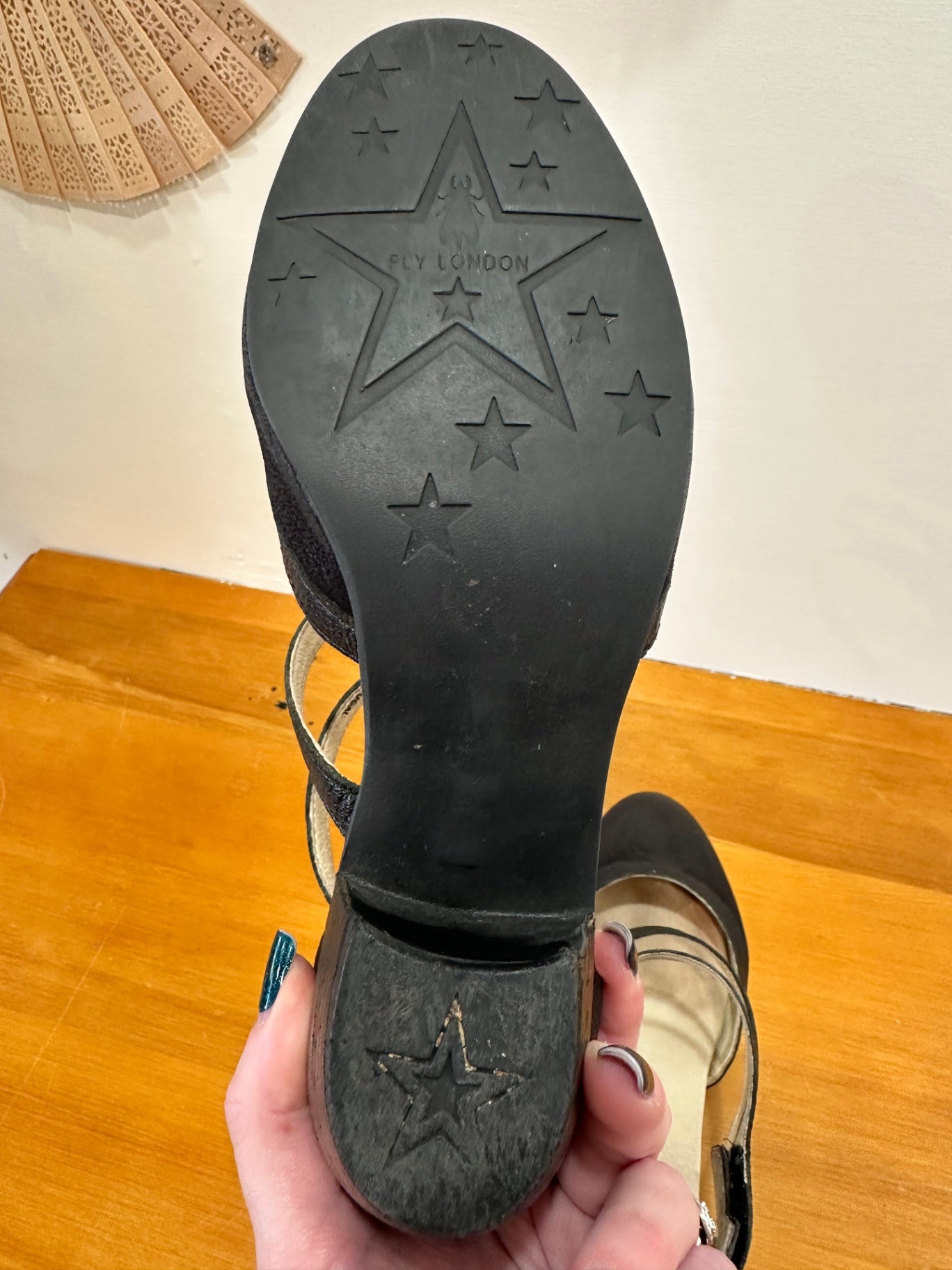 FLY London Heels - Size 39 - Black