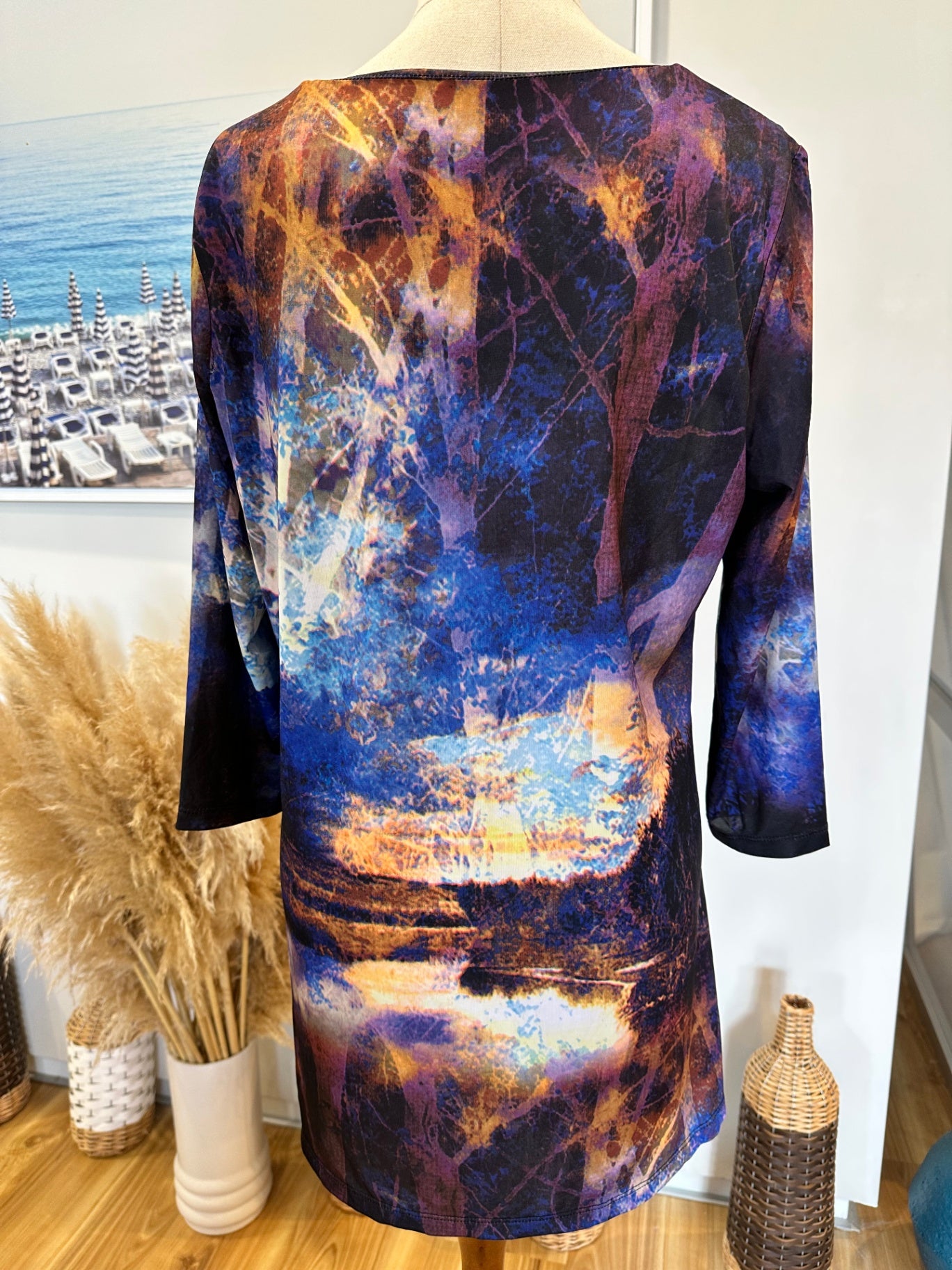 Rockmans Blouse - Medium - Sunset Tones