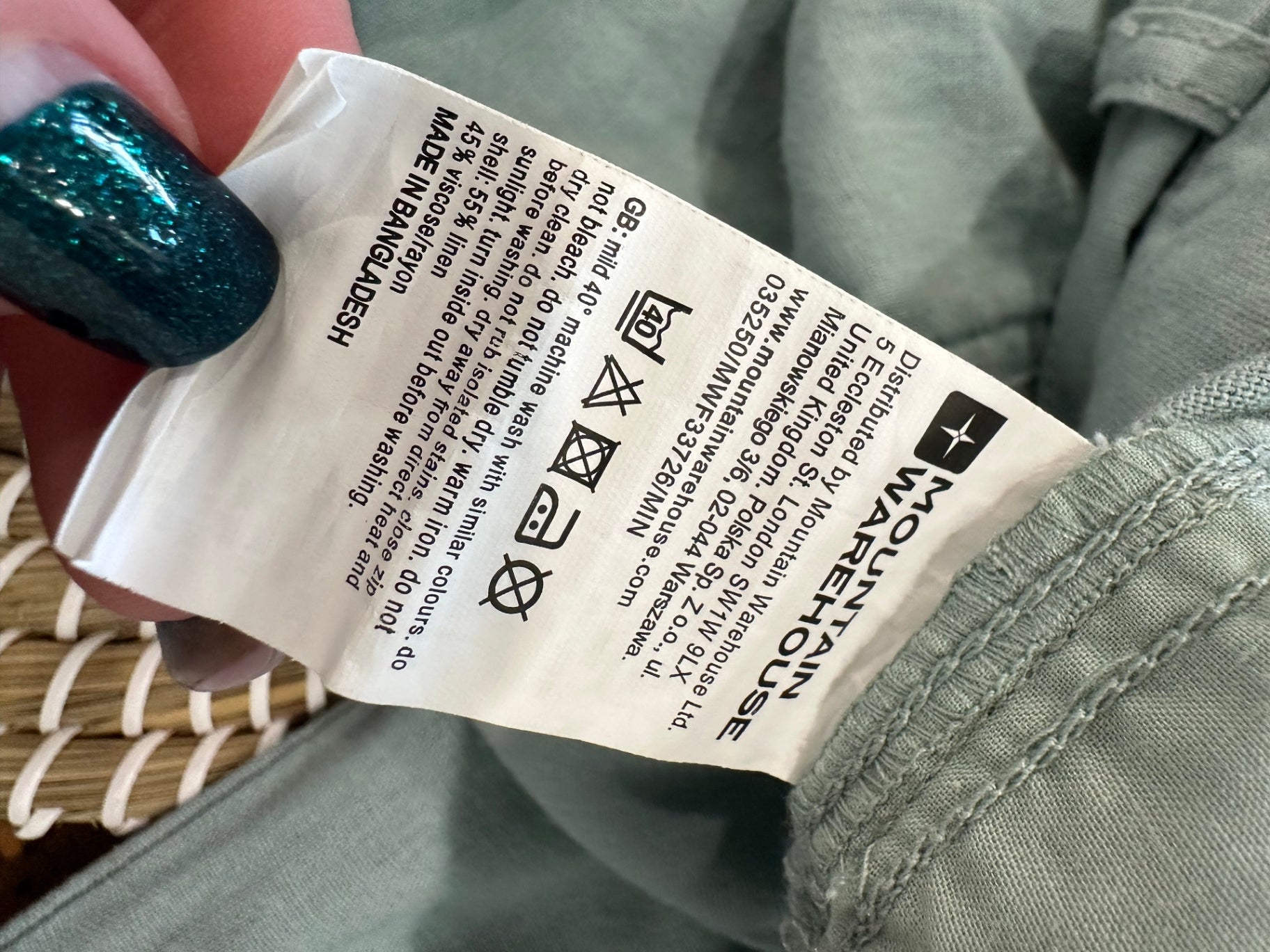 Coast to Country - 55% Linen Pants - Size 6 - Light blue - NEW RRP $39.99