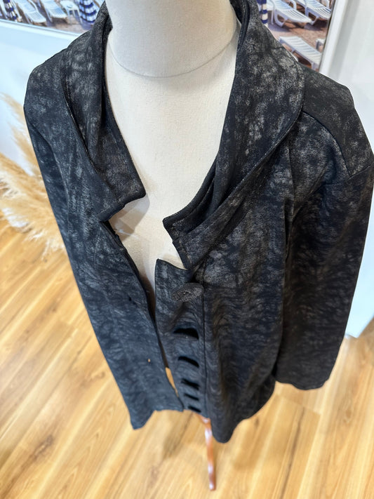 Scope Jacket - Size 14 - Black and grey