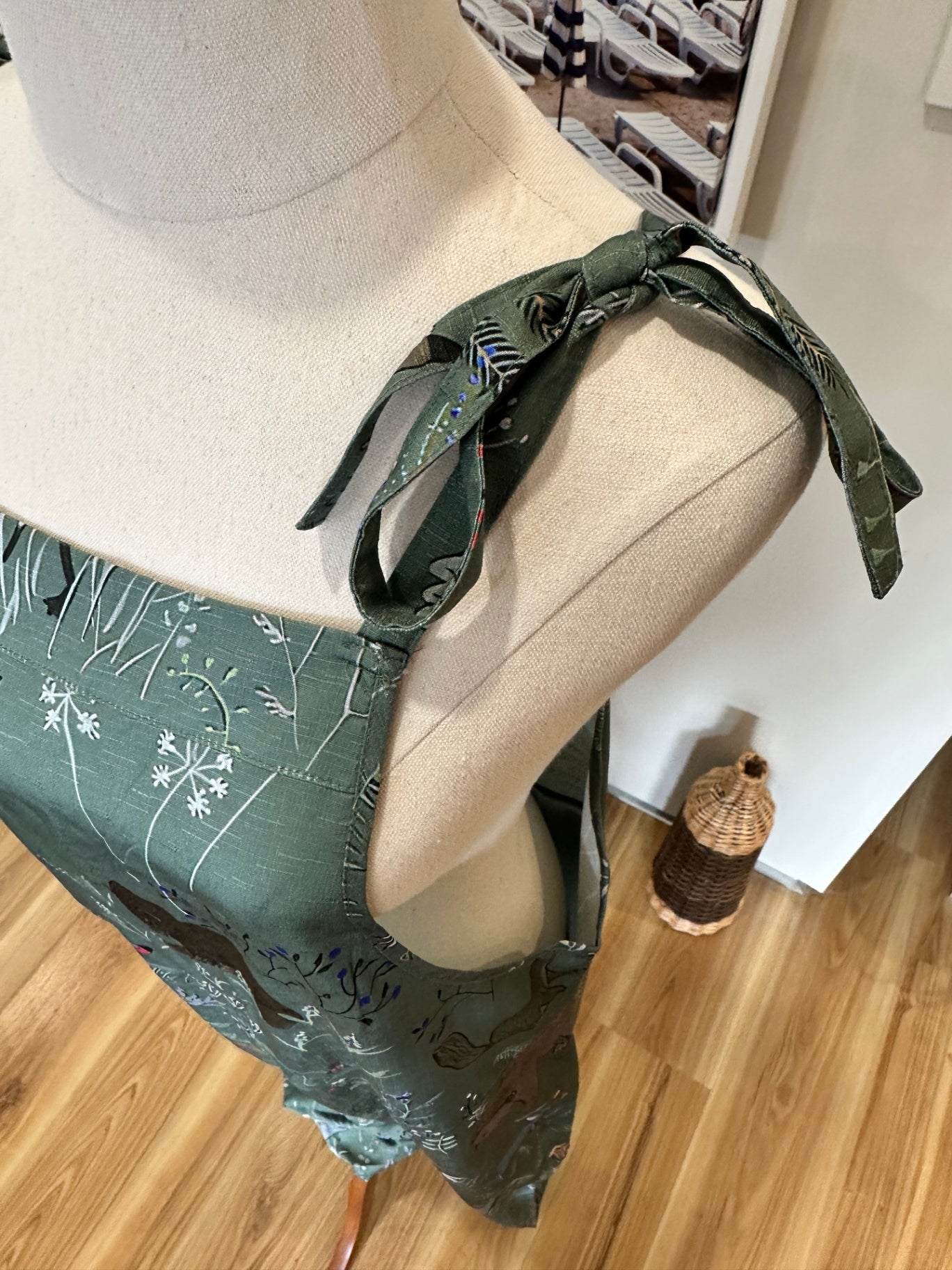 Woodland Themed Dungarees - Medium / Large