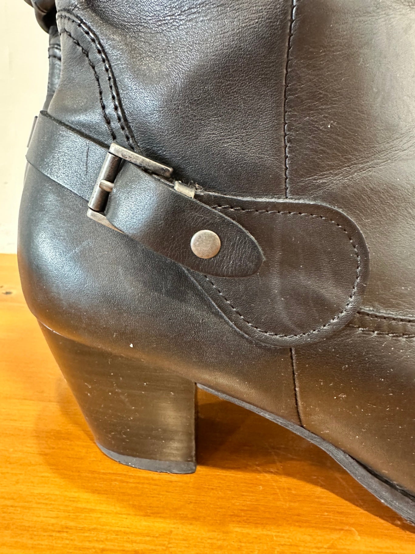 Gino Ventori - Leather Boots - Size EU 42 - Black