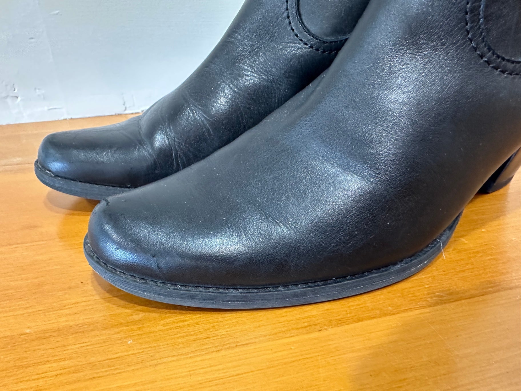 Gino Ventori - Leather Boots - Size EU 42 - Black