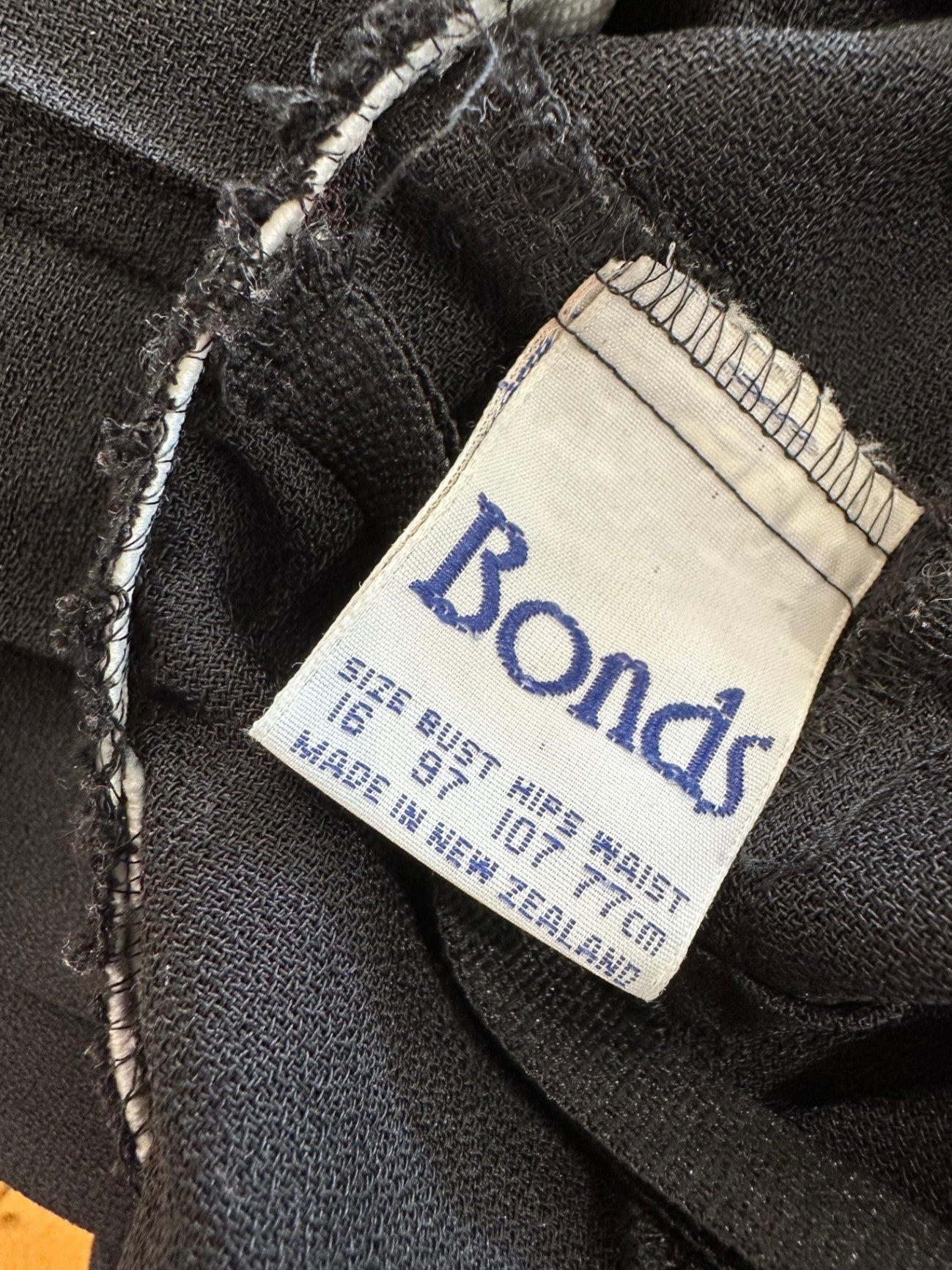 Vintage Bonds - Pleated Skirt - Size 16 - Black