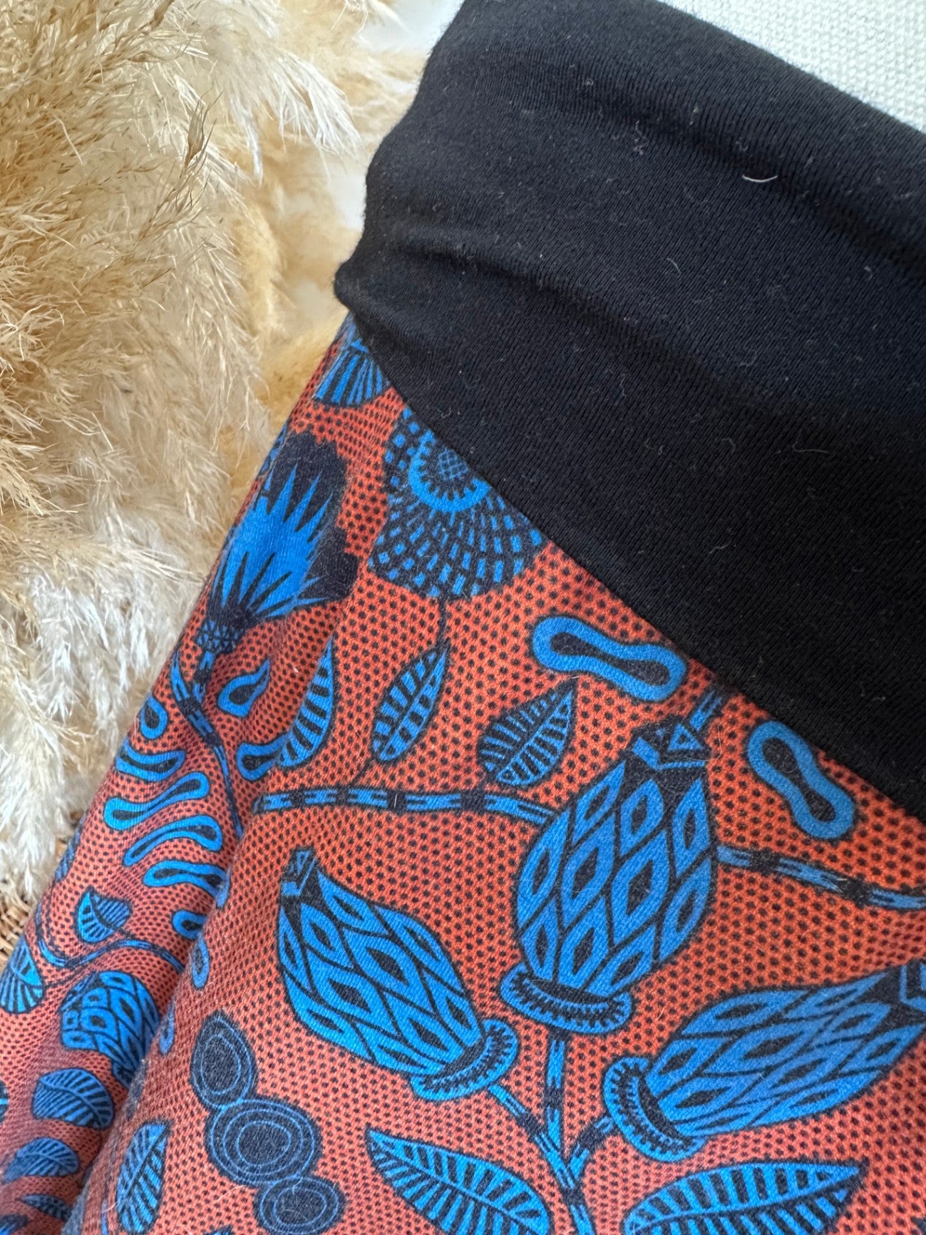 Ula South Island - Maxi Skirt - Medium - Brown and Blue