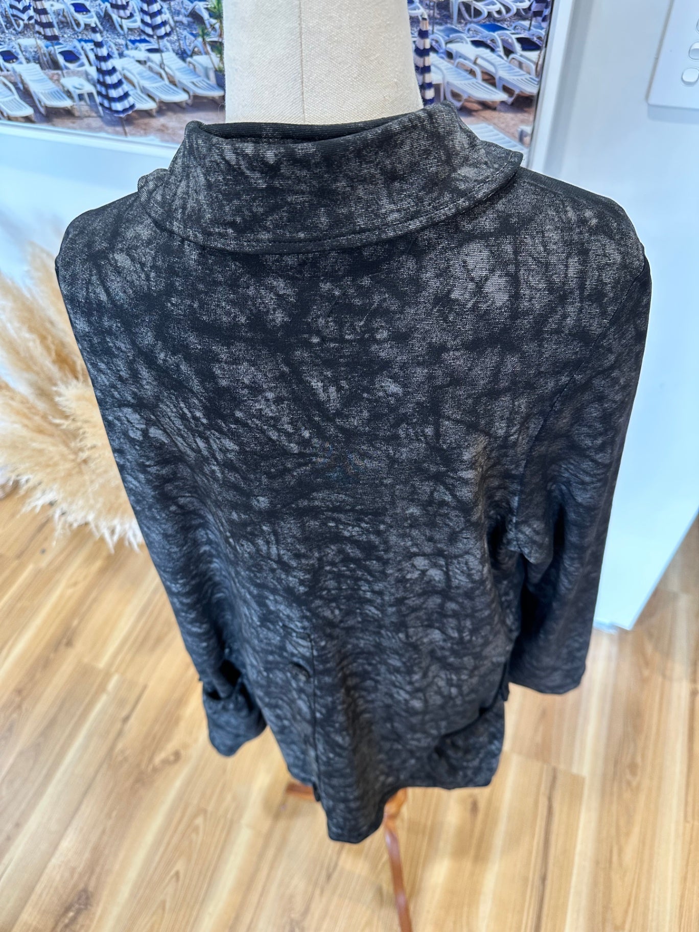 Scope Jacket - Size 14 - Black and grey