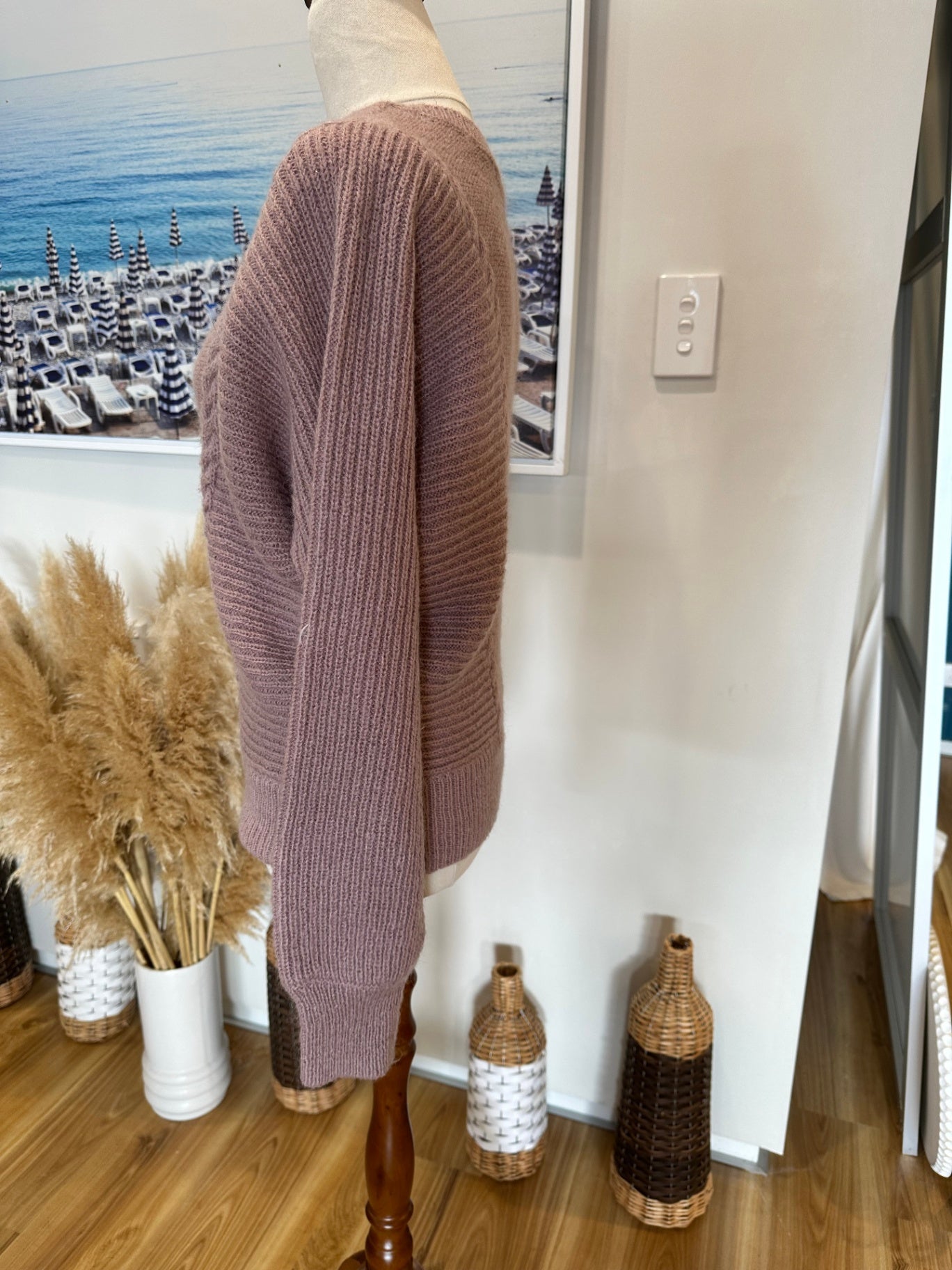 Max - Jumper - Extra Small - Light Pink - 30% Mohair