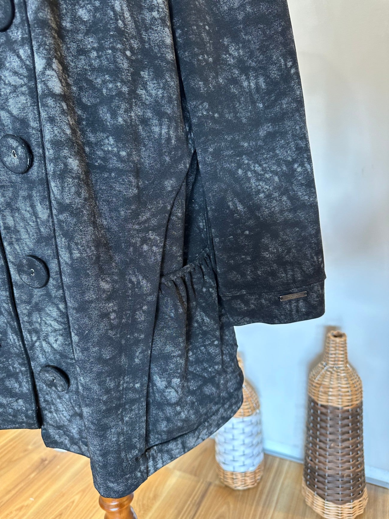 Scope Jacket - Size 14 - Black and grey