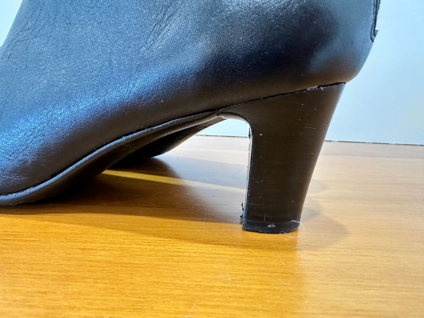 Hush Puppies - Ankle Boots - Size EU 41 - Black Leather