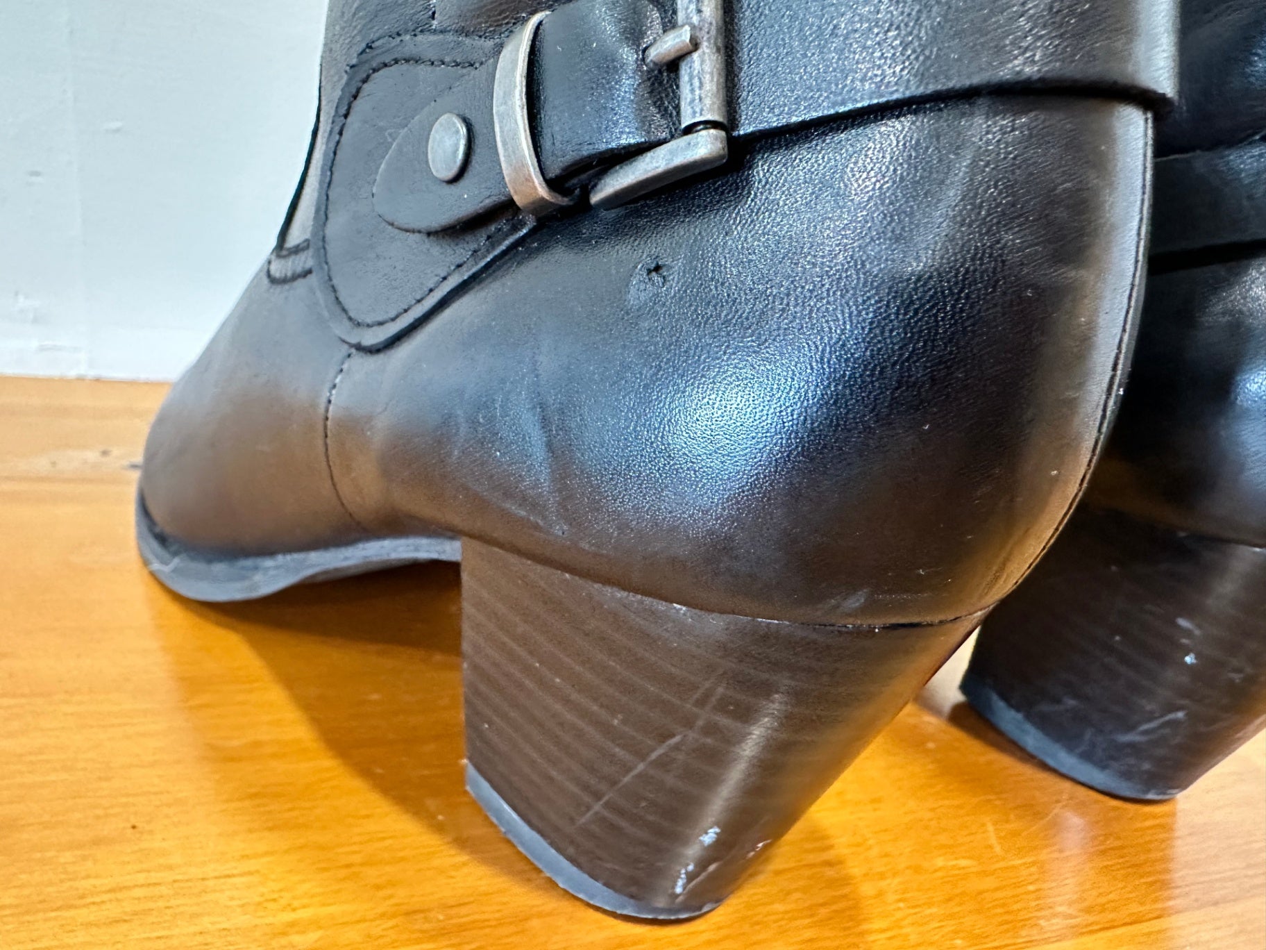 Gino Ventori - Leather Boots - Size EU 42 - Black