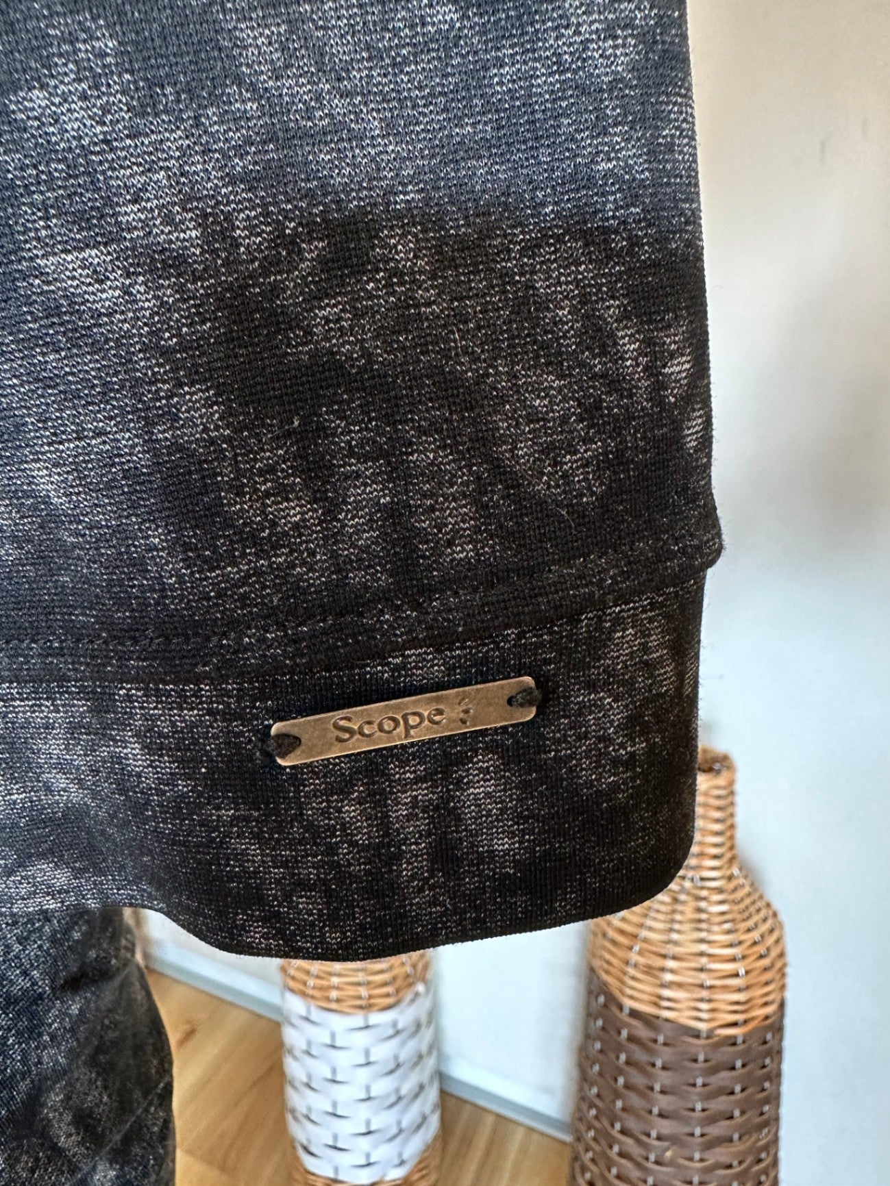 Scope Jacket - Size 14 - Black and grey