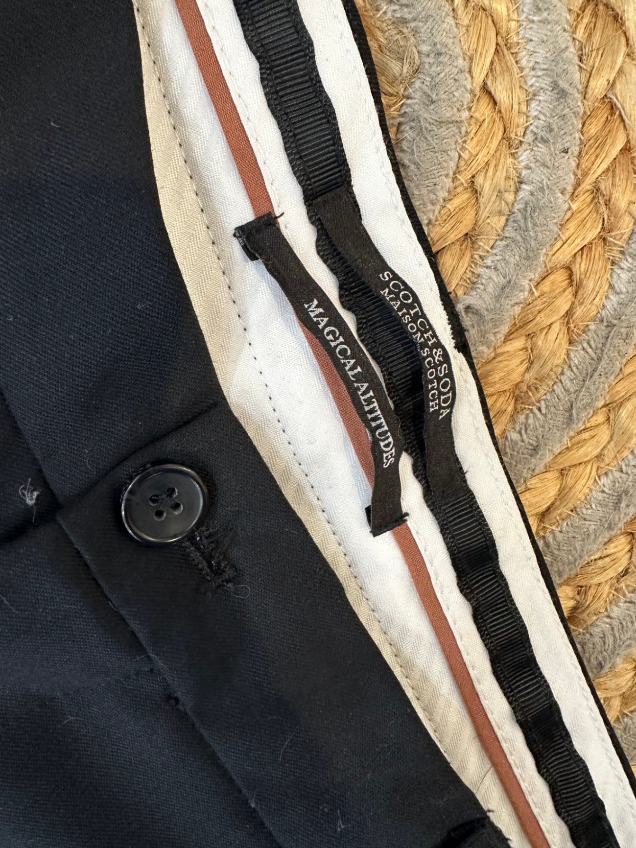 Scotch & Soda - Pants - Extra Large - Black