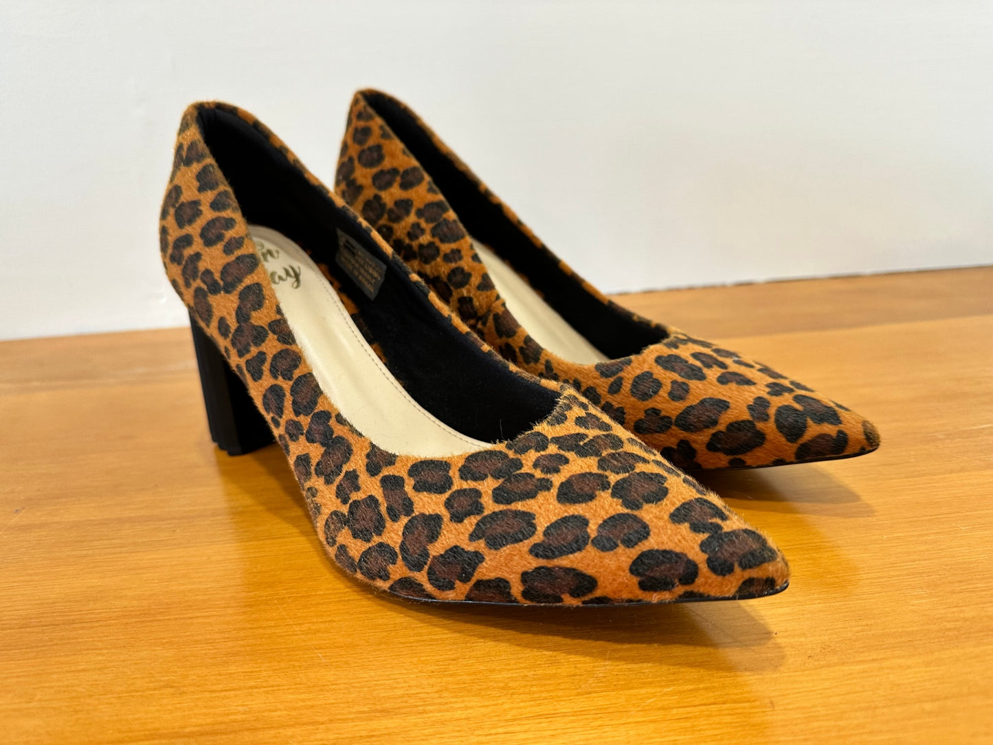 Hey Monday- Block Heels - Size EU 40 - Leopard print