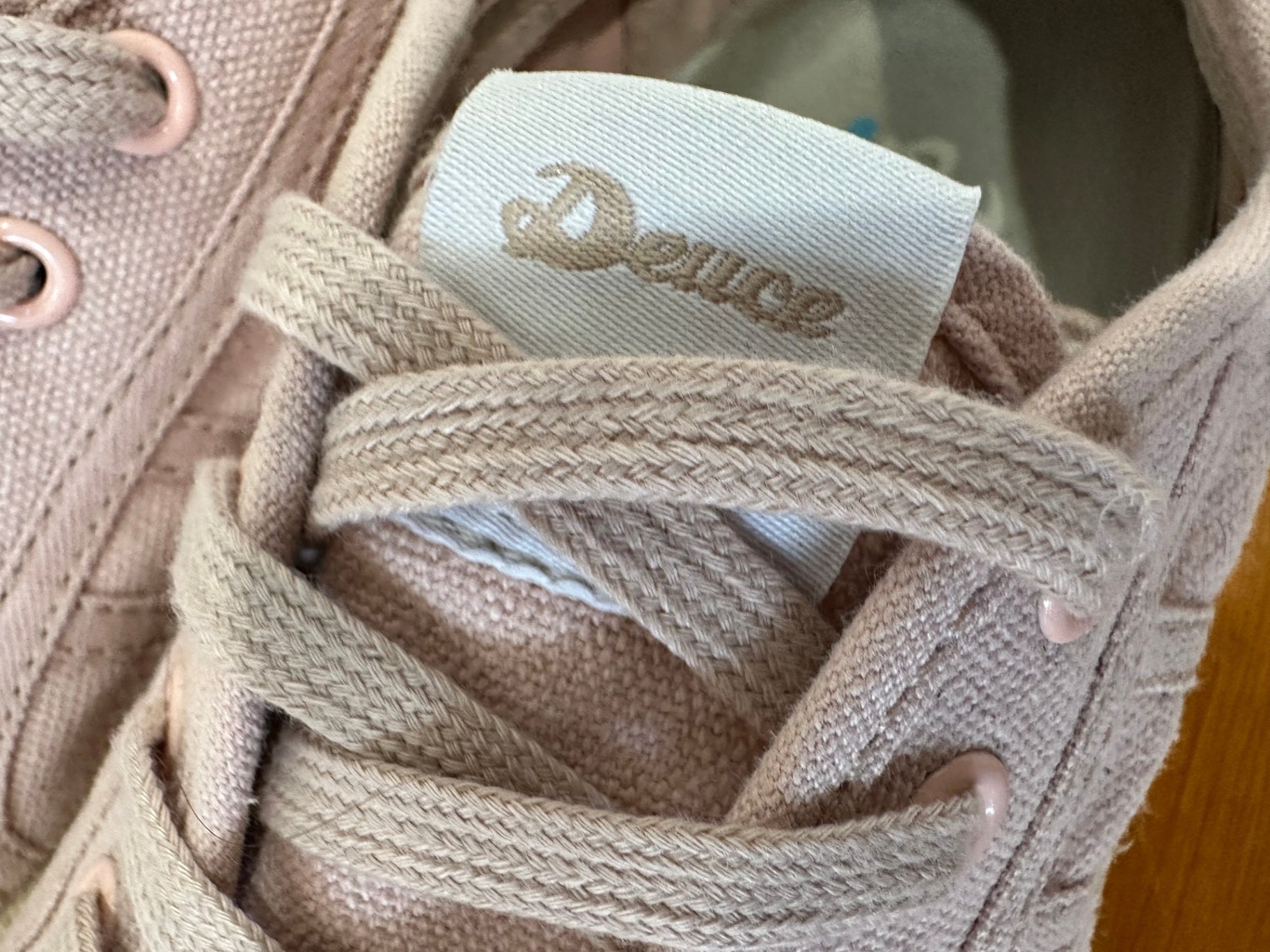 Deuce Sneakers / Espadrilles - Size EU 38 - Pink + Beige