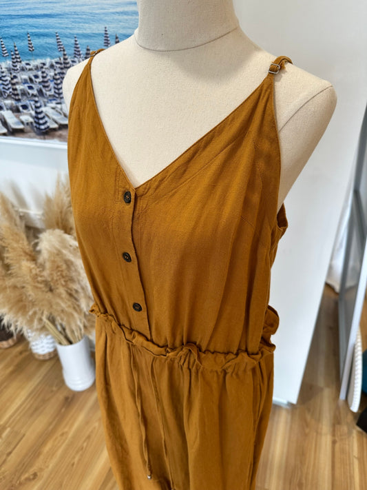 Mineral - Jumpsuit - Size 14 - Mustard