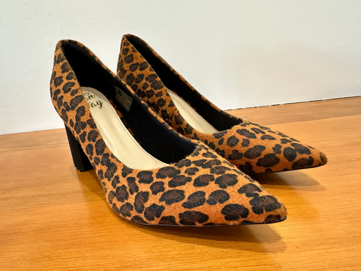 Hey Monday- Block Heels - Size EU 40 - Leopard print