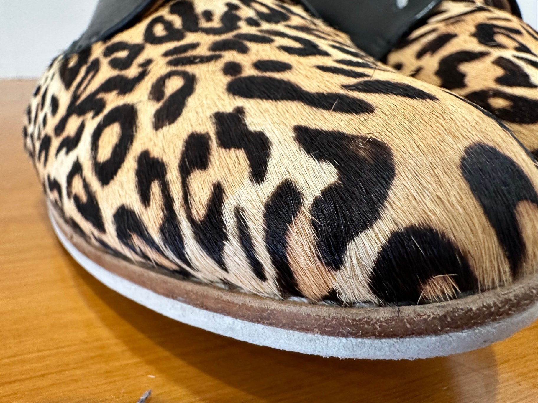 Rollie Sandals - Size EU 38 - Leopard print and black