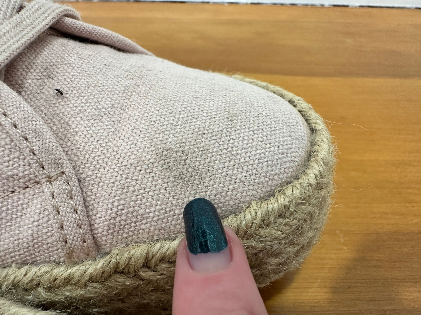 Deuce Sneakers / Espadrilles - Size EU 38 - Pink + Beige