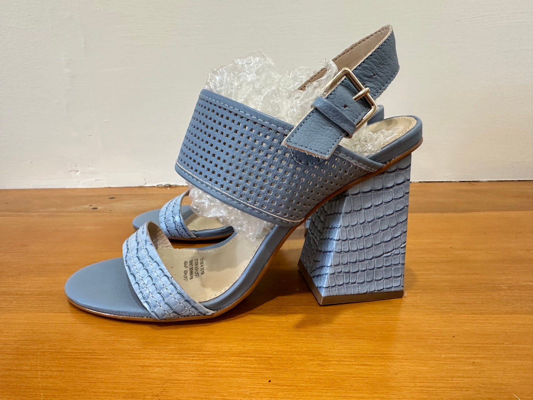 Hey Monday - Heeled Sandal - Size EU 39 - Blue