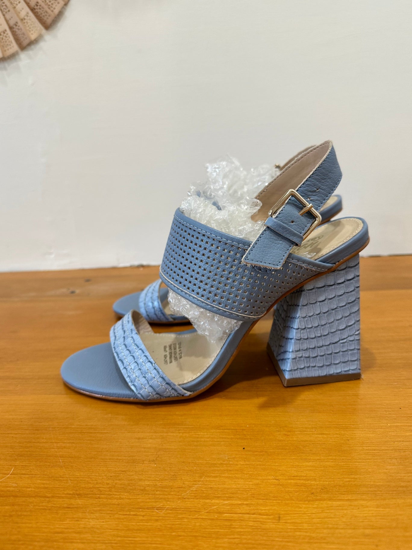 Hey Monday - Heeled Sandal - Size EU 39 - Blue