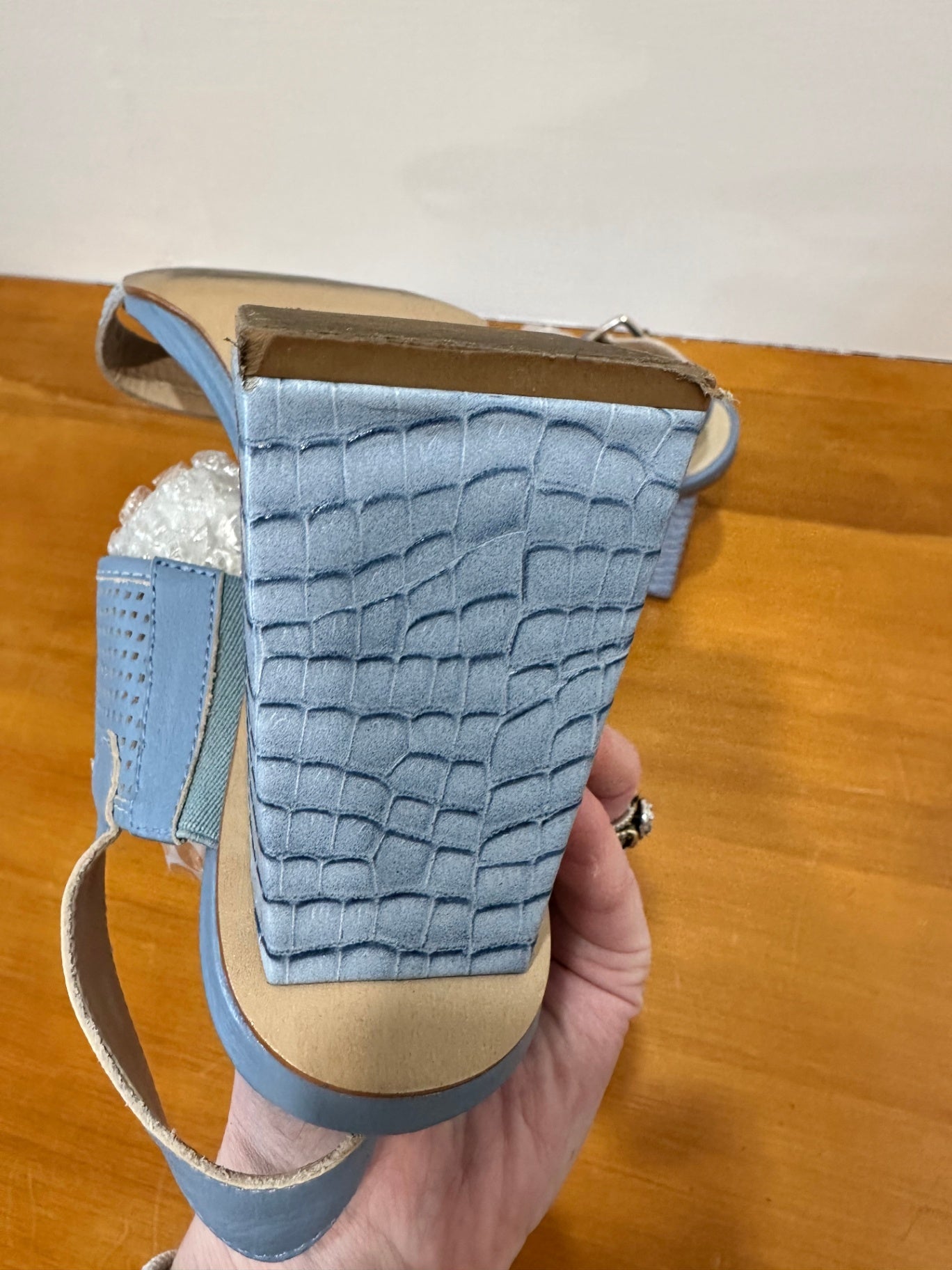 Hey Monday - Heeled Sandal - Size EU 39 - Blue