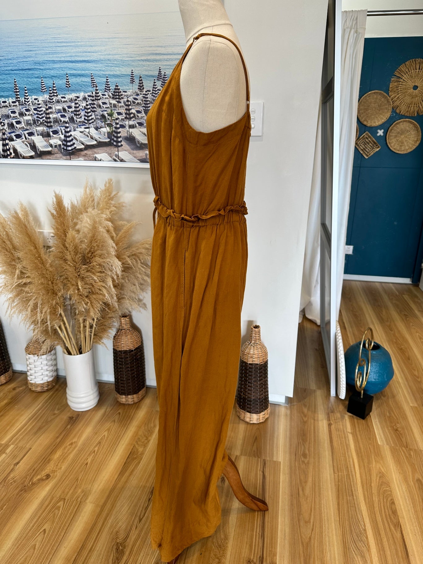 Mineral - Jumpsuit - Size 14 - Mustard