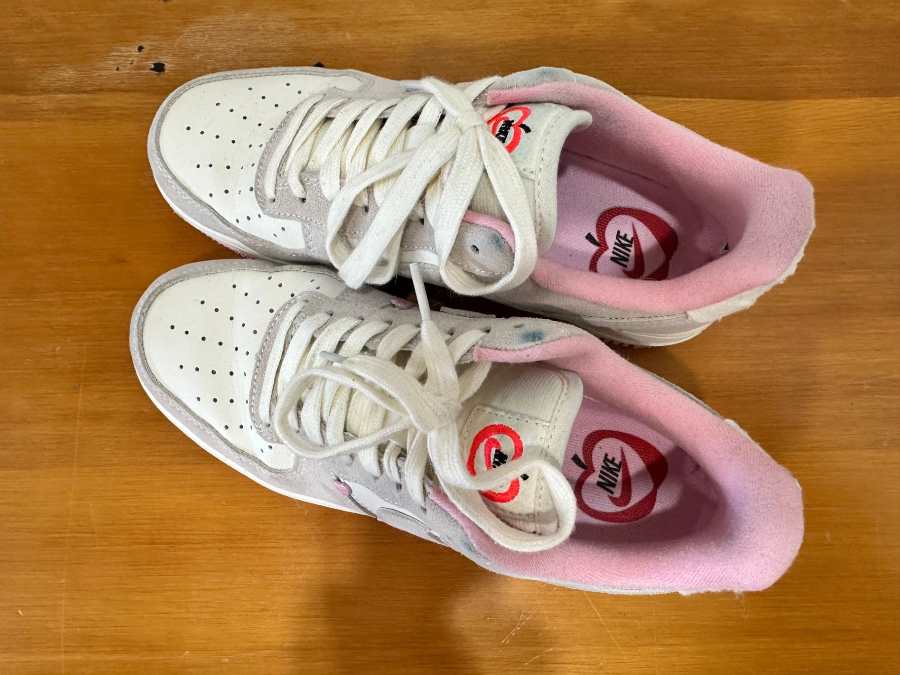 Nike Sneakers - Size EU 38 - Pink and White