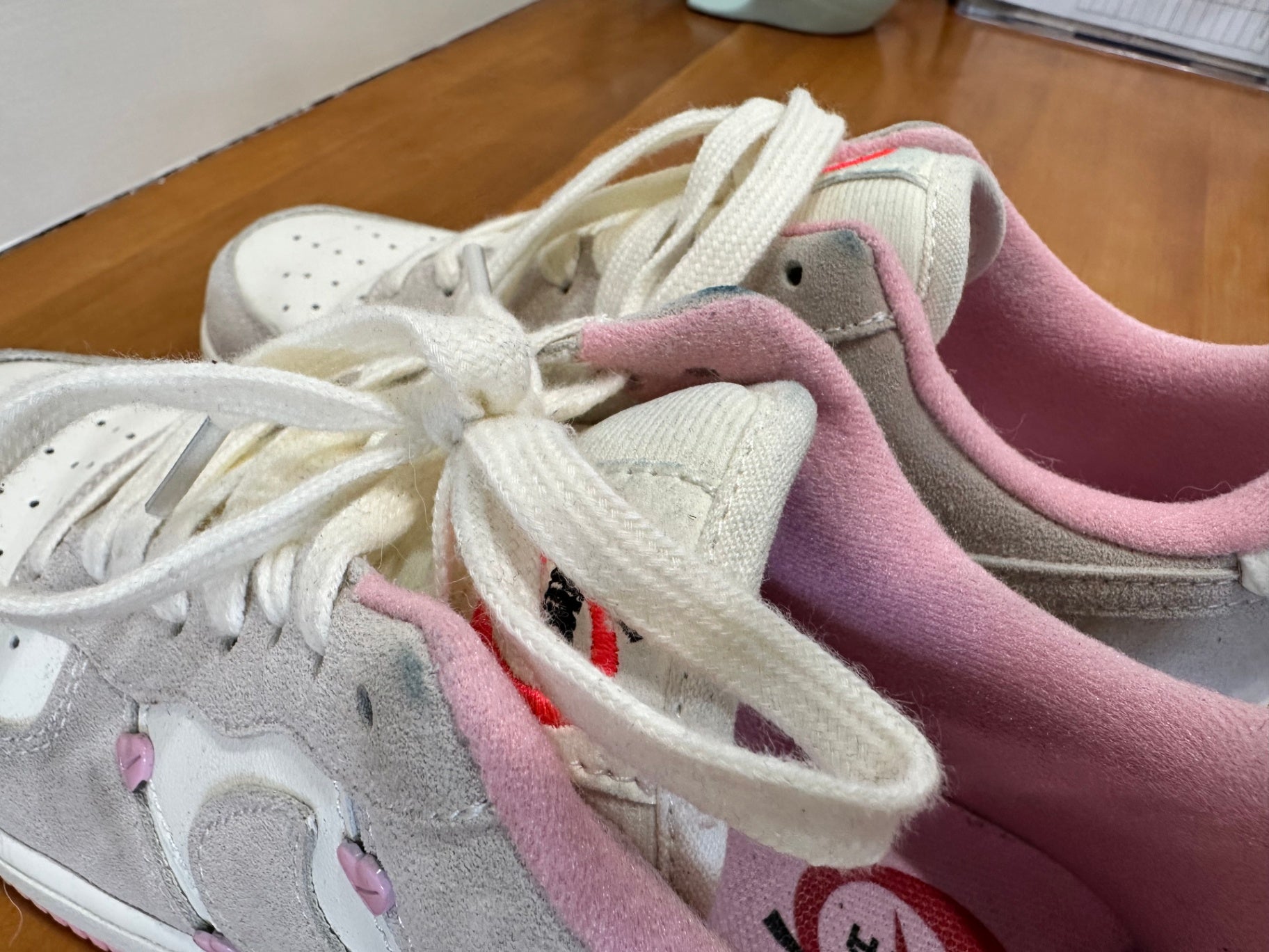 Nike Sneakers - Size EU 38 - Pink and White