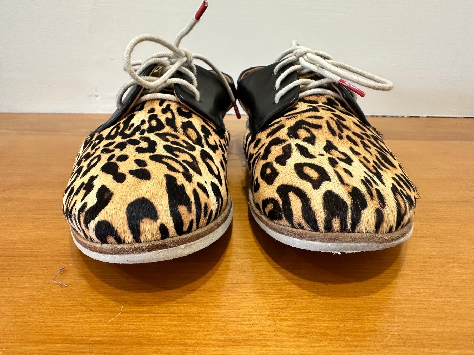 Rollie Sandals - Size EU 38 - Leopard print and black