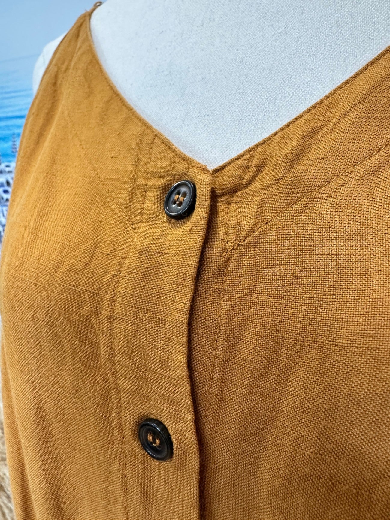 Mineral - Jumpsuit - Size 14 - Mustard