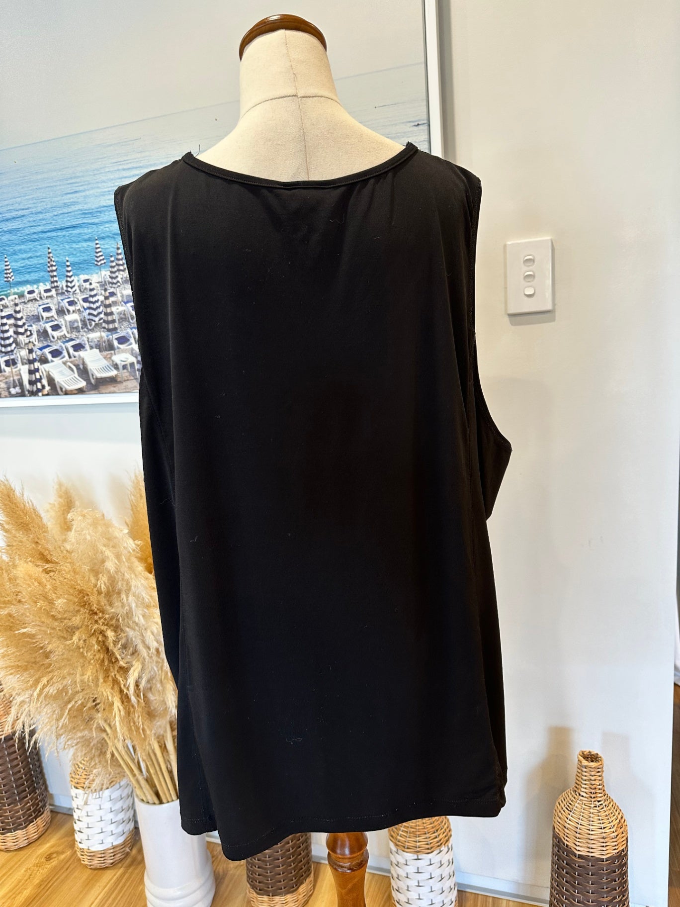 K&K - Camisole Top - Size 26 - Black