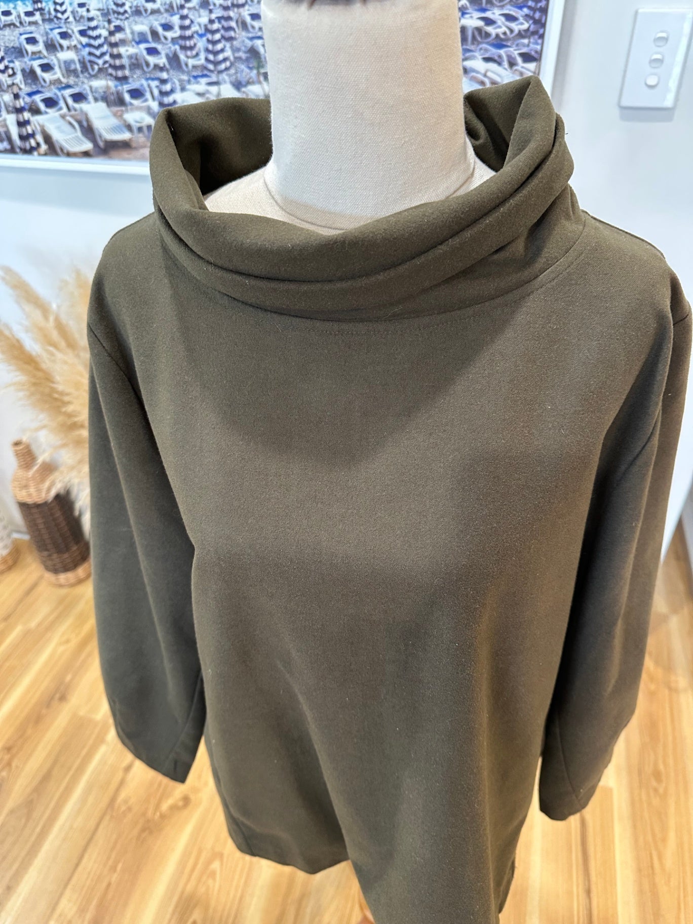 Blackstone Jumper - Size 12 - Olive Green