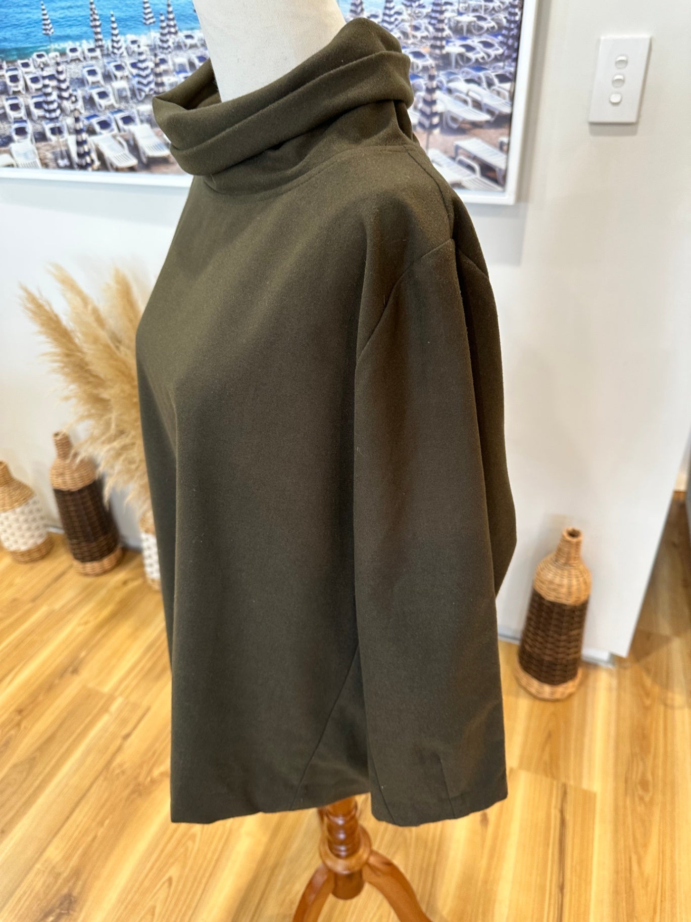 Blackstone Jumper - Size 12 - Olive Green