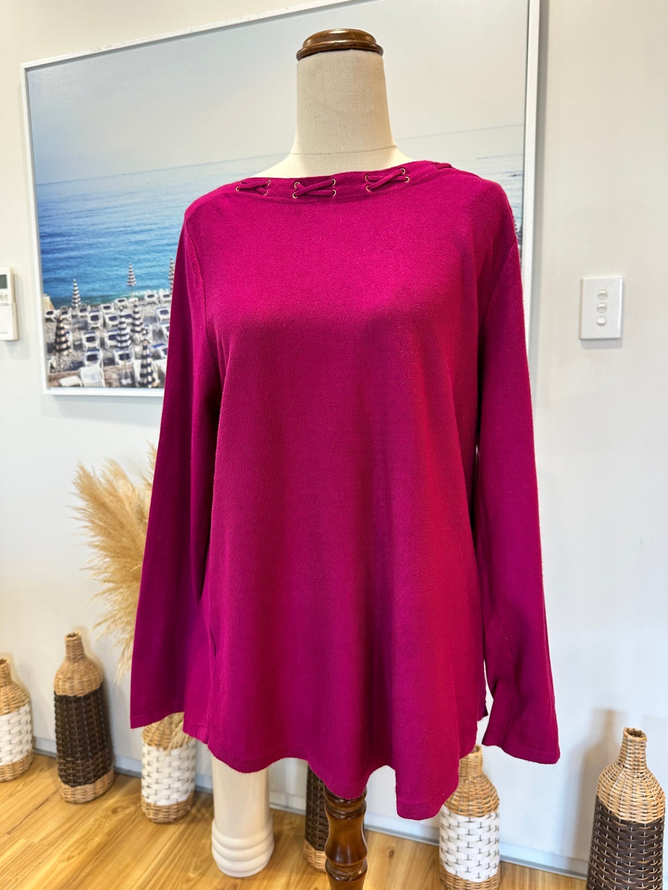 Millers Jumper - Extra Large - Fuchsia