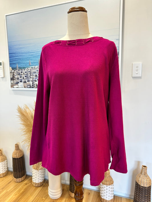 Millers Jumper - Extra Large - Fuchsia