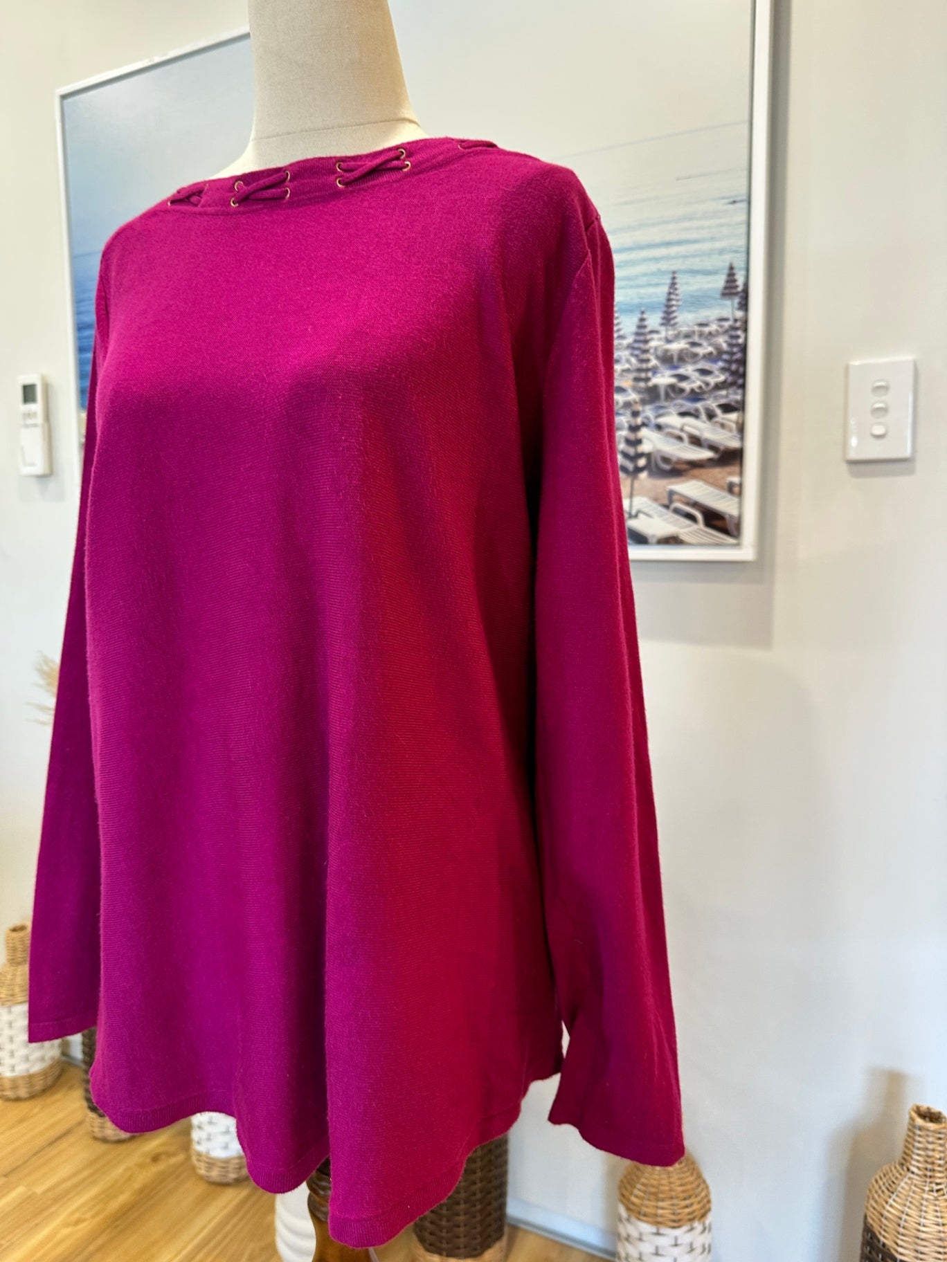 Millers Jumper - Extra Large - Fuchsia
