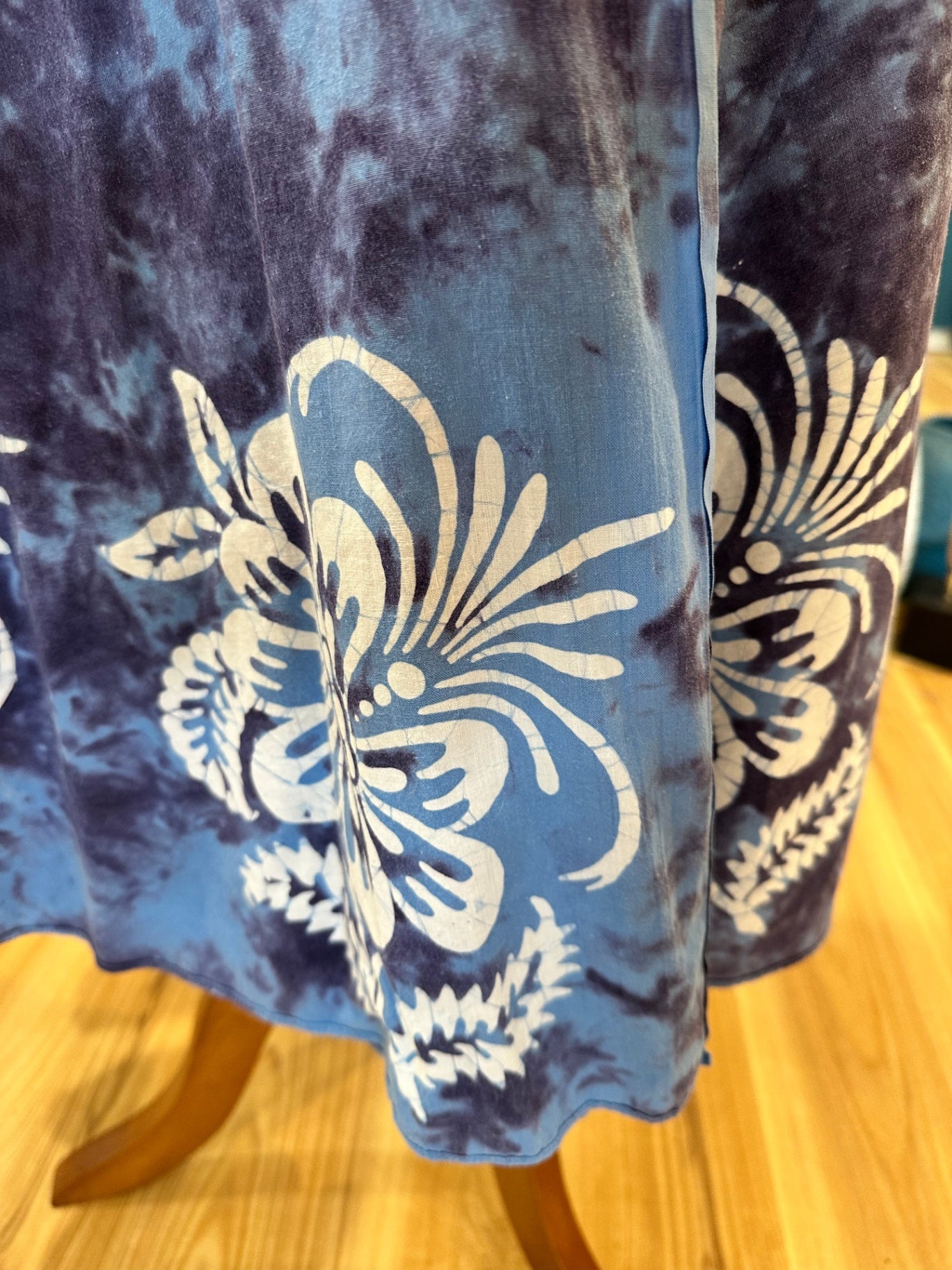 Wrap Skirt - One Size - Blue