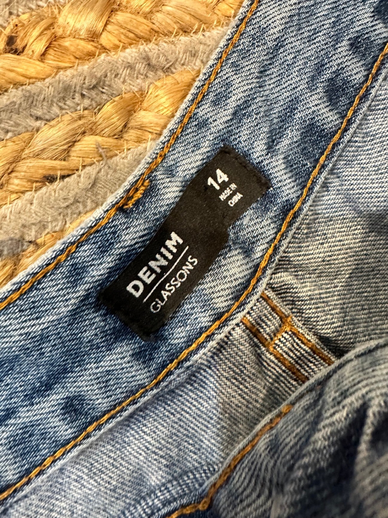 Glassons Jeans - Size 14 - Blue