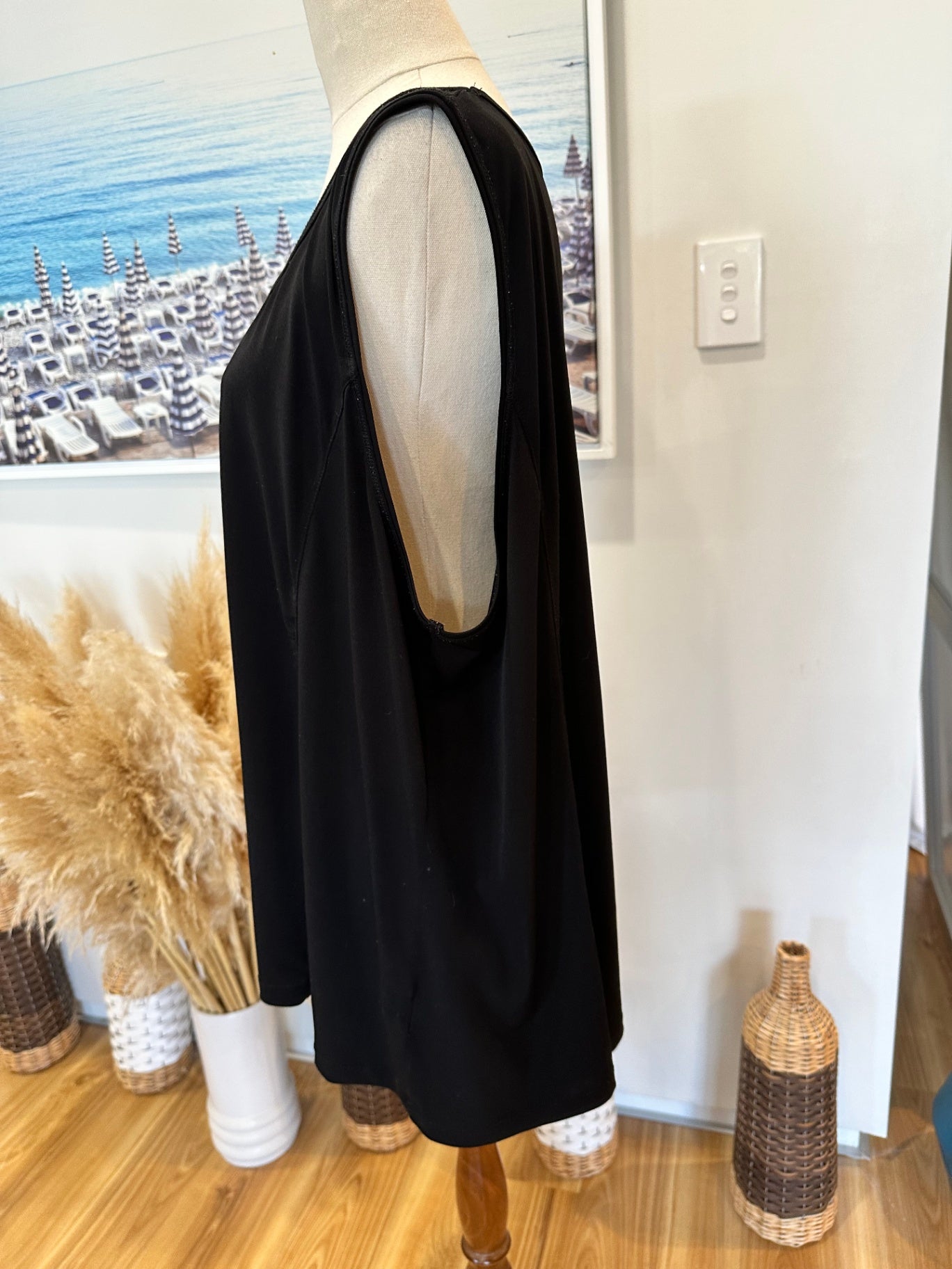 K&K - Camisole Top - Size 26 - Black