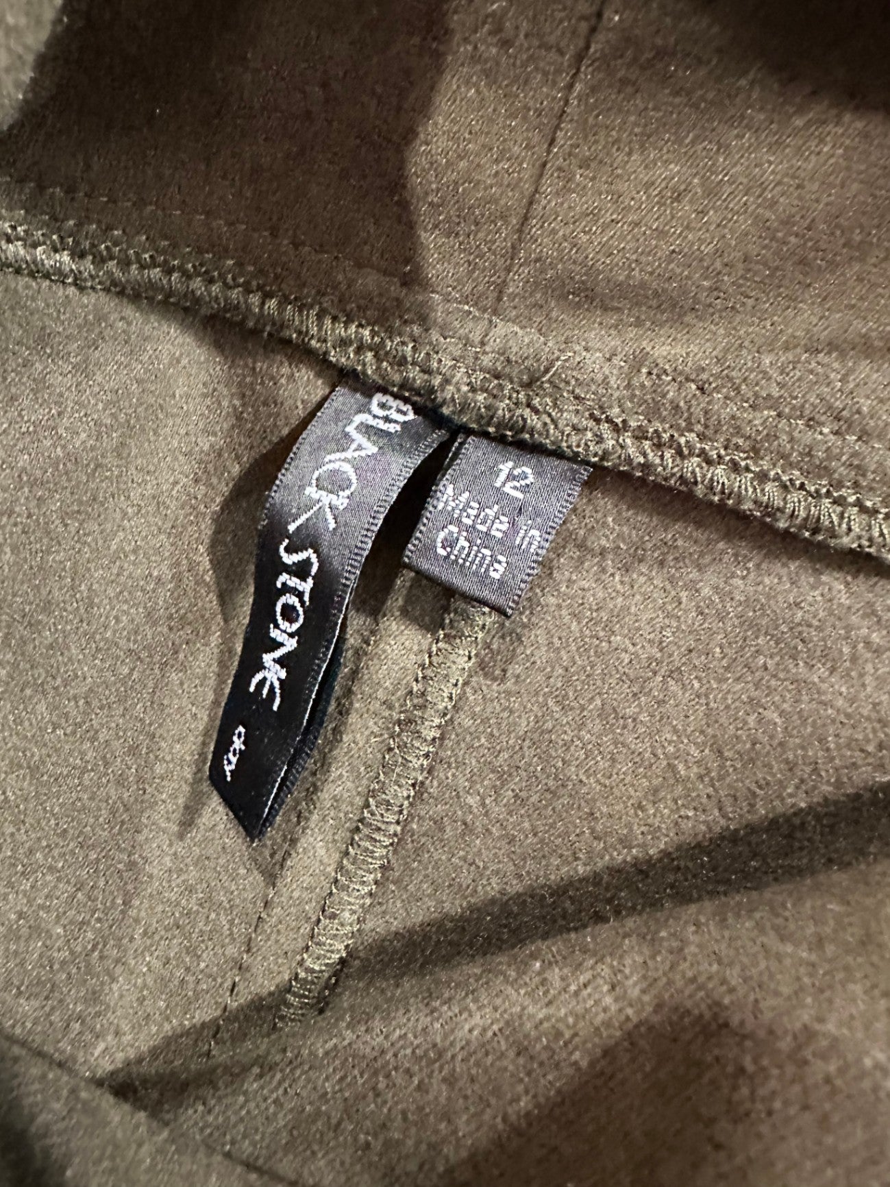 Blackstone Jumper - Size 12 - Olive Green