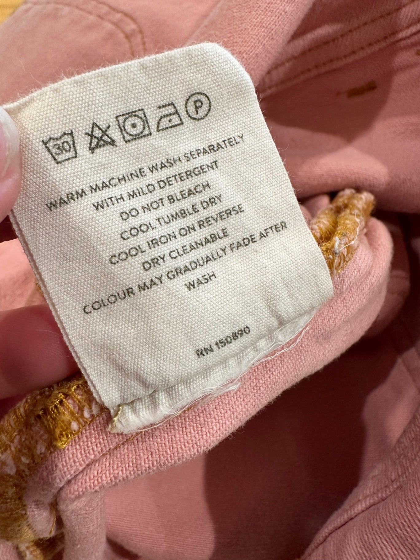 Spell Dungarees / Dress - Extra Small - Pink