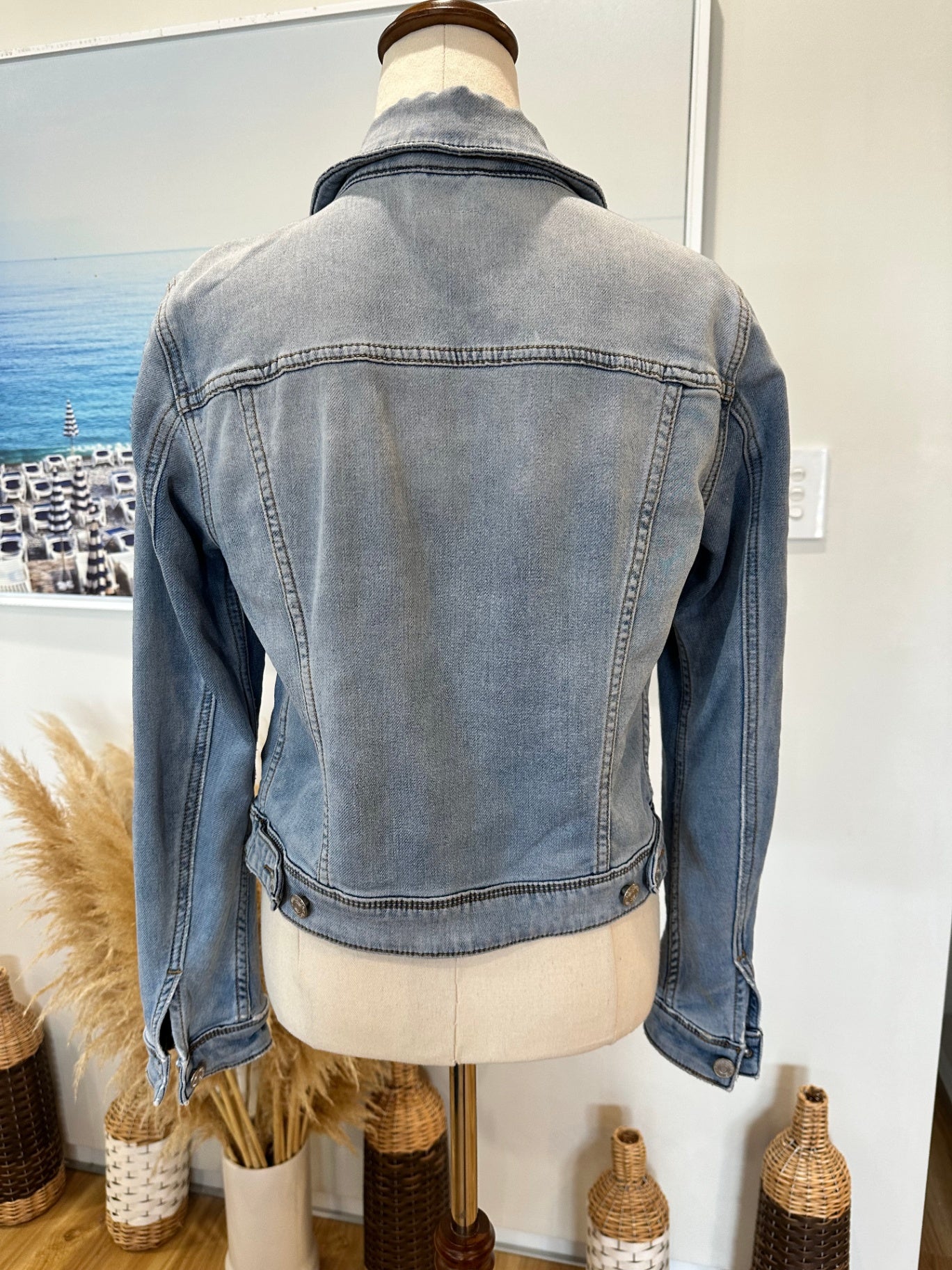 Just Jeans - Denim Jacket - Size 8 - Blue
