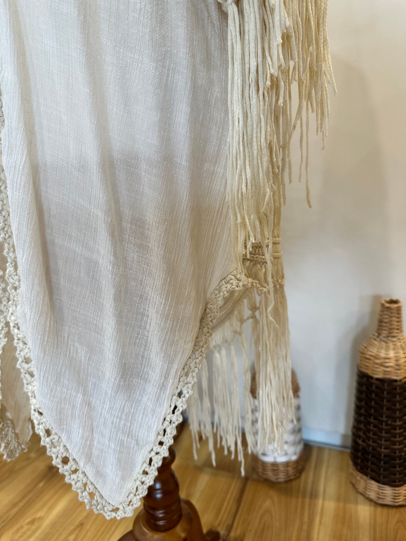 Bohemian Kaftan - One Size - Cream/Beige