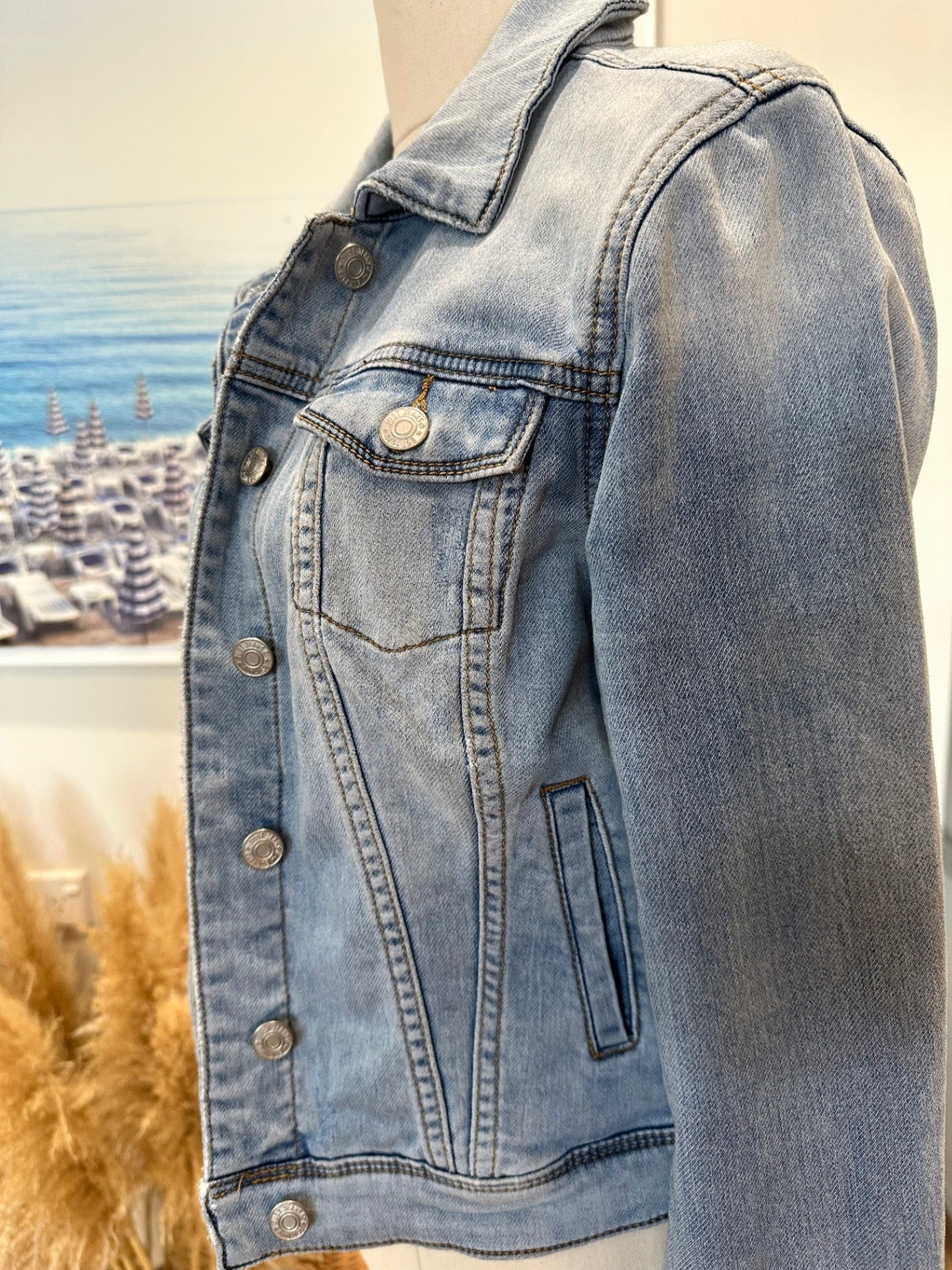 Just Jeans - Denim Jacket - Size 8 - Blue