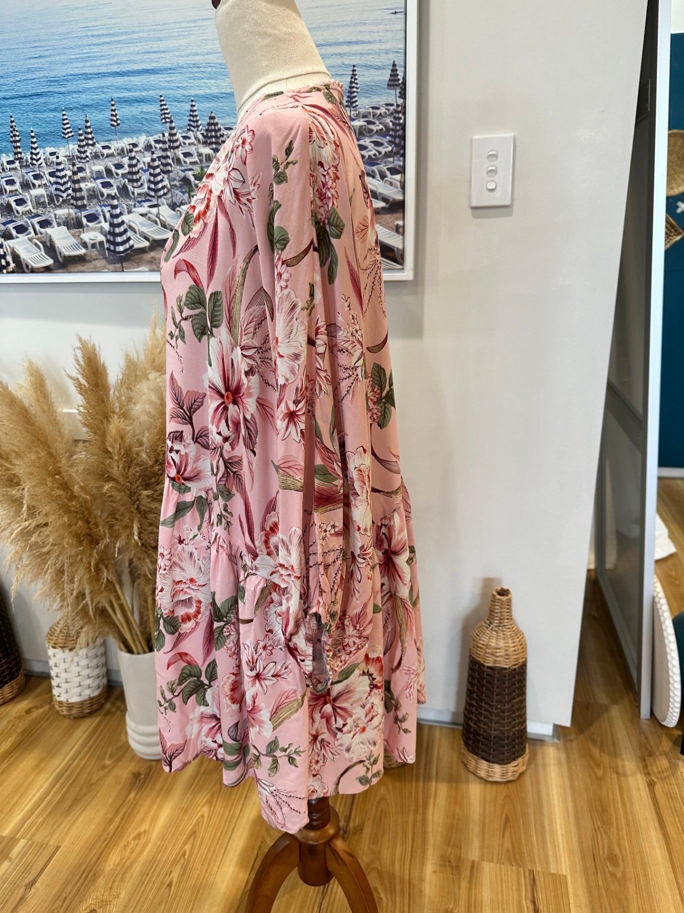 Jaase - Bohemian Blouse - Large - Pink